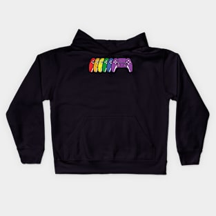 Gay Gamer Gay Pride Rainbow Gaming LGBTQ Kids Hoodie